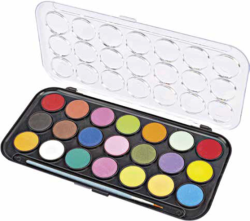 Novacolor  barvy vodové 28mm 21ks NC-392