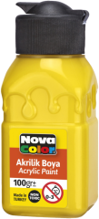 barva akrylová 100g žlutá NC-2010