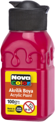 barva akrylová 100g červená NC-2011