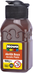 barva akrylová 100g hnědá NC-2016