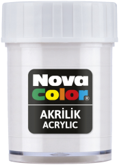 barva akrylová  30ml  bílá NC-173