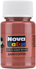 barva akrylová  30ml metal.měděná NC-236