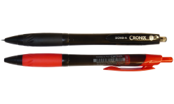 kuličkové pero Cronix 0,7mm černé