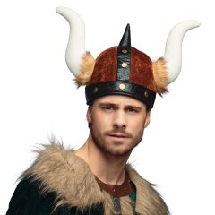 Boland Helma Viking s kožešinkou a rohy