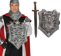 Fiestas Guirca Křižácký štít s mečem