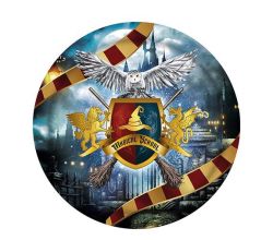 Fiestas Guirca Papírový tácek Harry Potter - 23 cm-6 ks