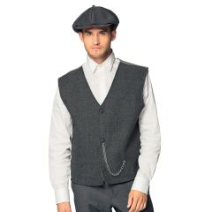 Boland Čepice a vesta retro M/L