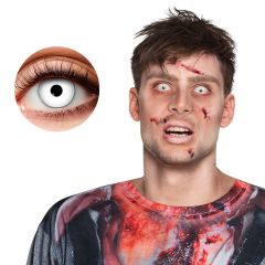 Boland  Boland Kontaktní čočky zombie bílé