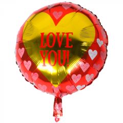 Boland Foliový balónek srdce 45 cm Love you