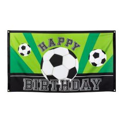 Boland Polyesterová vlajka Happy Birthday  fotbalová
