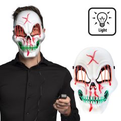 Boland Svítící LED maska krvavá maska