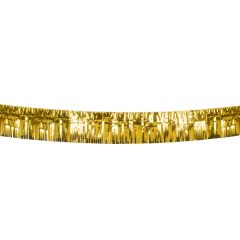 Boland Zlatá girlanda s třásněmi 600 x 30 cm
