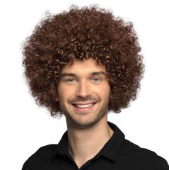 Boland  Boland Paruka afro hnědá XL
