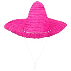 Boland Mexické sombréro Puebla růžové