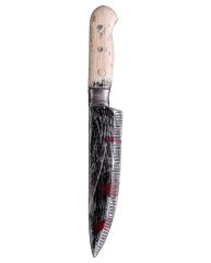 Carnival Toys Zakrvácený nůž 32 cm plastový