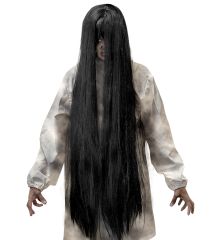Widmann Dlouhá černá paruka Evil