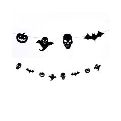 Carnival Toys Černá girlanda motiv Halloween