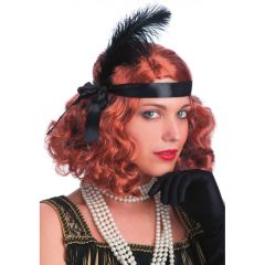 Carnival Toys Charlestonová paruka s čelenkou a peřím