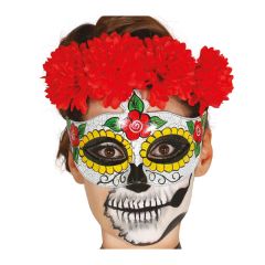 Fiestas Guirca Dámská maska Den mrtvých