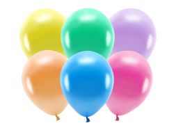 PARTYDECO Sada 10 metalických balónků 26 cm