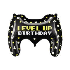 PARTYDECO Fóliový balónek Gamepad