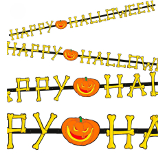 Widmann Halloweenská girlanda 2m