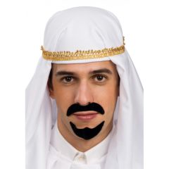 Carnival Toys Knír a bradka černý Arab