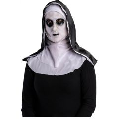 Carnival Toys Latexová maska jeptišky s kapucí