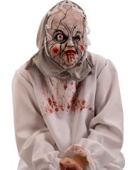 Carnival Toys Latexová hororová maska dítěte s kapucí