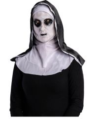 Carnival Toys Latexová maska jeptišky s kapucí