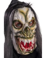 Carnival Toys Maska lebka s vlasy