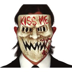 Fiestas Guirca Maska PVC "Kiss me"