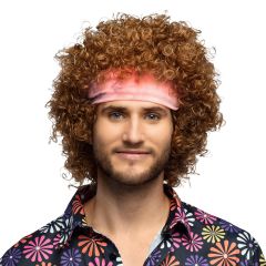 Boland Pánská paruka Hippie s čelenkou