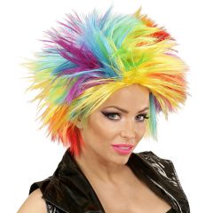 Widmann Paruka dámská duhová punk
