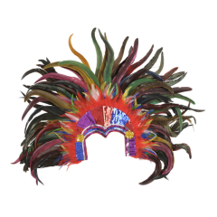 Widmann Péřová čelenka brazilský karneval