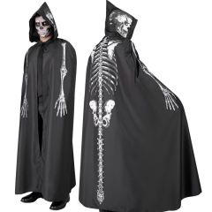 Widmann Plášť s potiskem skeleton s kapucí