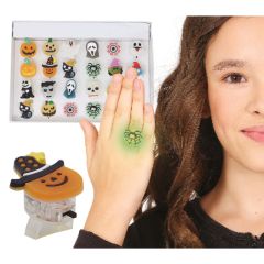 Fiestas Guirca Prsten LED mix barev 3 cm (balení 24 ks)