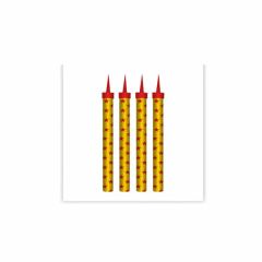Triplex Dortové fontány zlaté 10 cm 4 ks