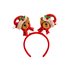 Carnival Toys Vánoční čelenka s medvídky