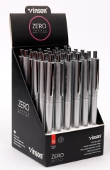 Kuličková tužka Vinson Zero Silver Z4 36ks