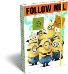 Školní box A5 s gumou Minions Mel