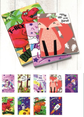Školní sešit A4 Premium desky 300g soft cover 52 listů, 80gsm,