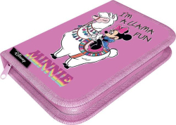 Penál jednopatrový klopa  Minnie Mouse Lama