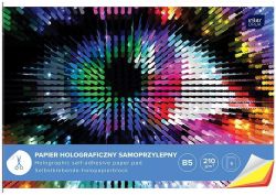 Blok B5 210g samolepících holografických papíru 6listů