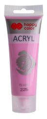 Akrylová barva 75ml, Pastelová Fuchsie, Happy Color 225