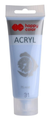 Akrylová barva 75ml, Holubí modř, Happy Color 31