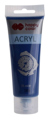 Akrylová barva 75ml, Tmavě Modrá, Happy Color 33