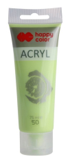 Akrylová barva 75ml, Limetková, Happy Color 50