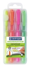 centropen  Zvýrazňovač Centropen 8722 4ks sada