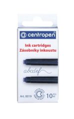 Inkoustové bombičky Centropen 0019 10ks modré